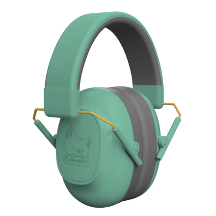 Kidywolf Kidynoise Hearing Protectors | Green - PRE ORDER 25/04