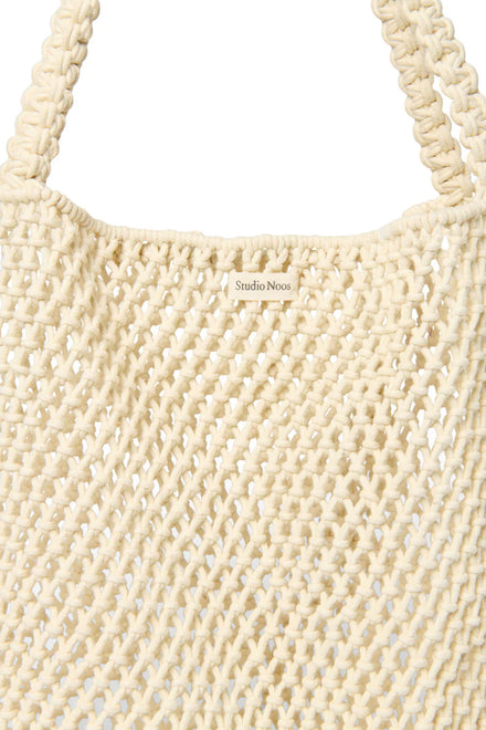 Studio Noos Mom Bag | Natural Macrame