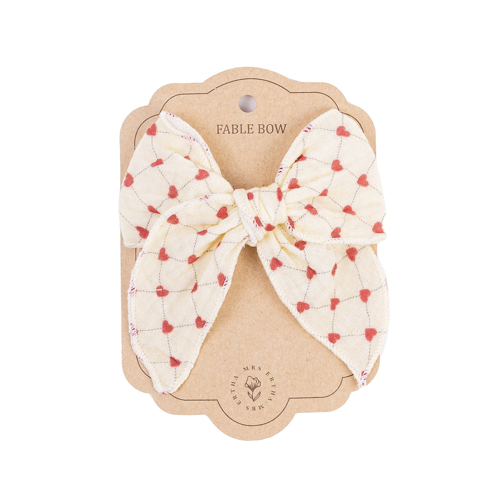 Mrs. Ertha Fable Bow Clip | Lovely Roots