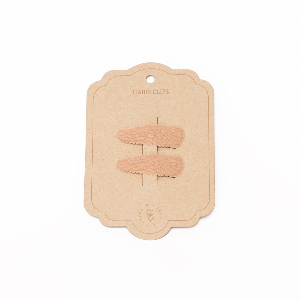 Mrs. Ertha Hair Clips | Blush