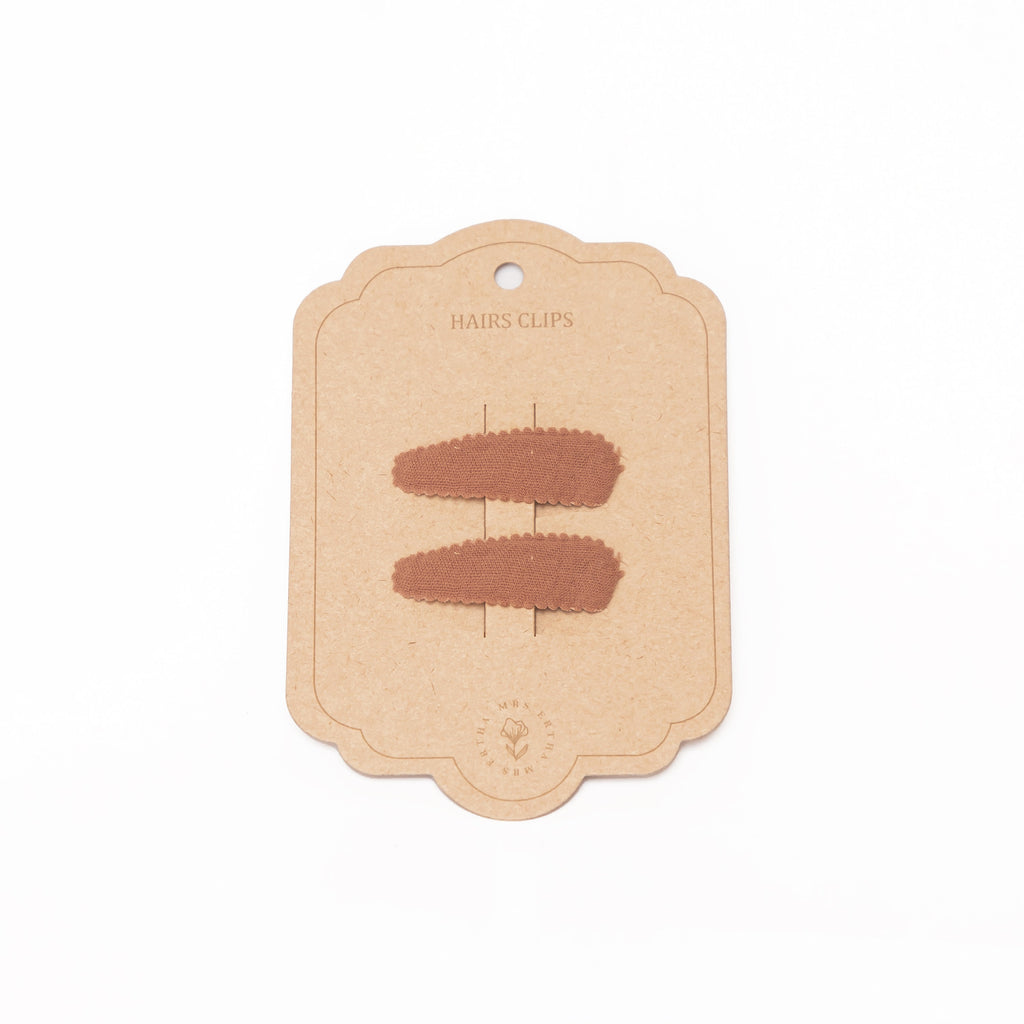 Mrs. Ertha Hair Clips | Rusted