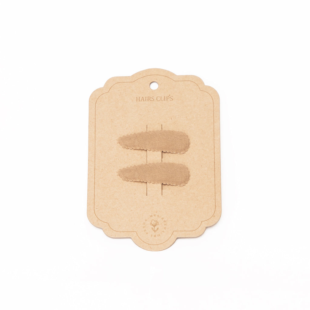 Mrs. Ertha Hair Clips | Taupe