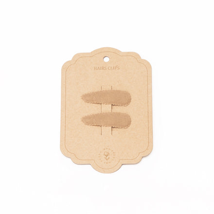 Mrs. Ertha Hair Clips | Taupe