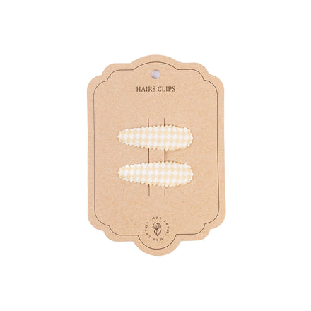 Mrs. Ertha Hair Clips | Speckled Diamond