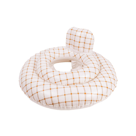 Mrs. Ertha Inflatable Baby Seat | Organic Squares