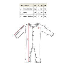 Nixnut Rib Onesie Size 62 | Biscuit