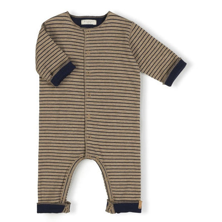 Nixnut Born Onesie | Night Stripe