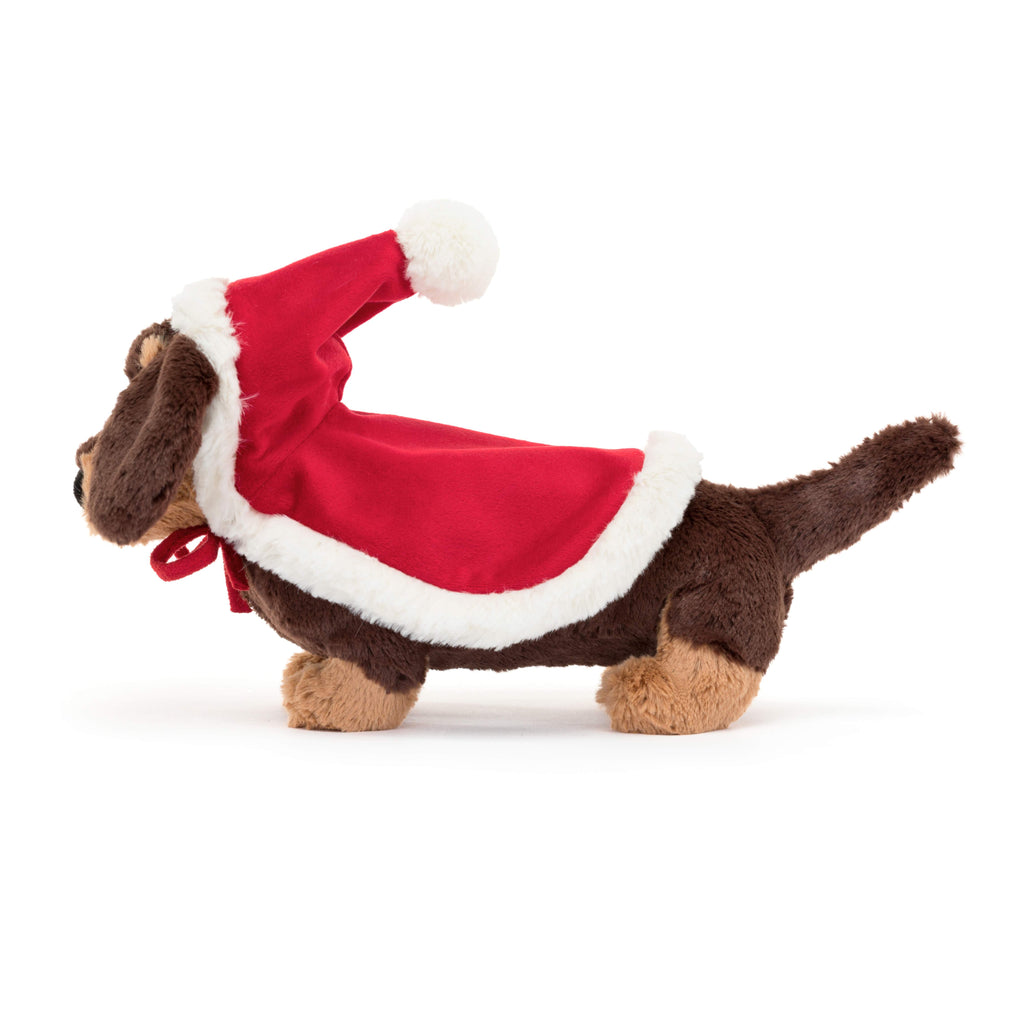 Jellycat Plush Toy Winter Warmer Otto Sausage Dog