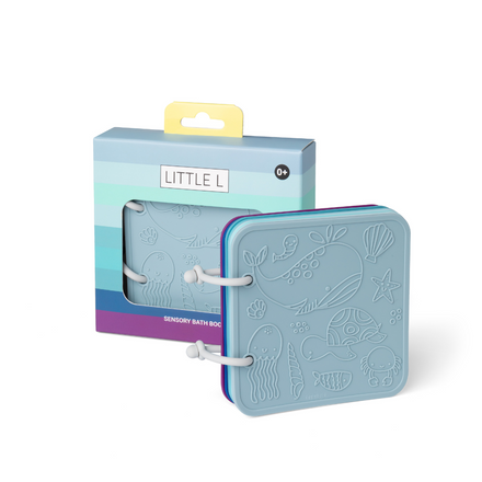 Little L Bath toys | Sensory Bath Book blue