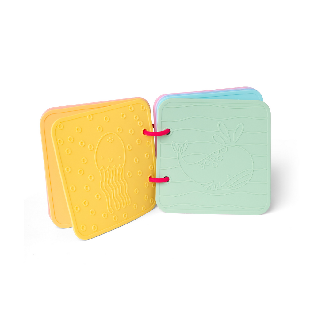 Little L Bath toys | Sensory Bath Book pastel