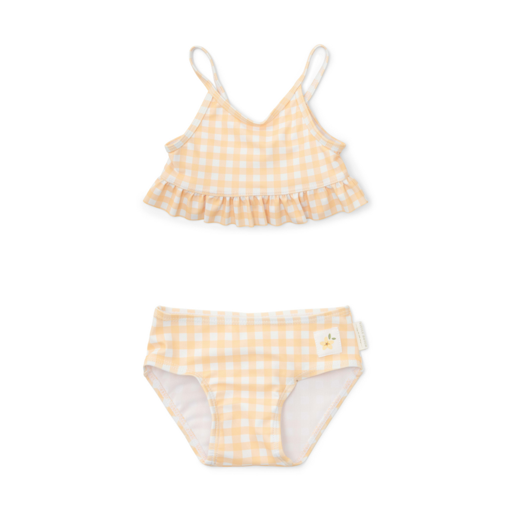 Little Dutch Bikini Flounces Sunshine Checks