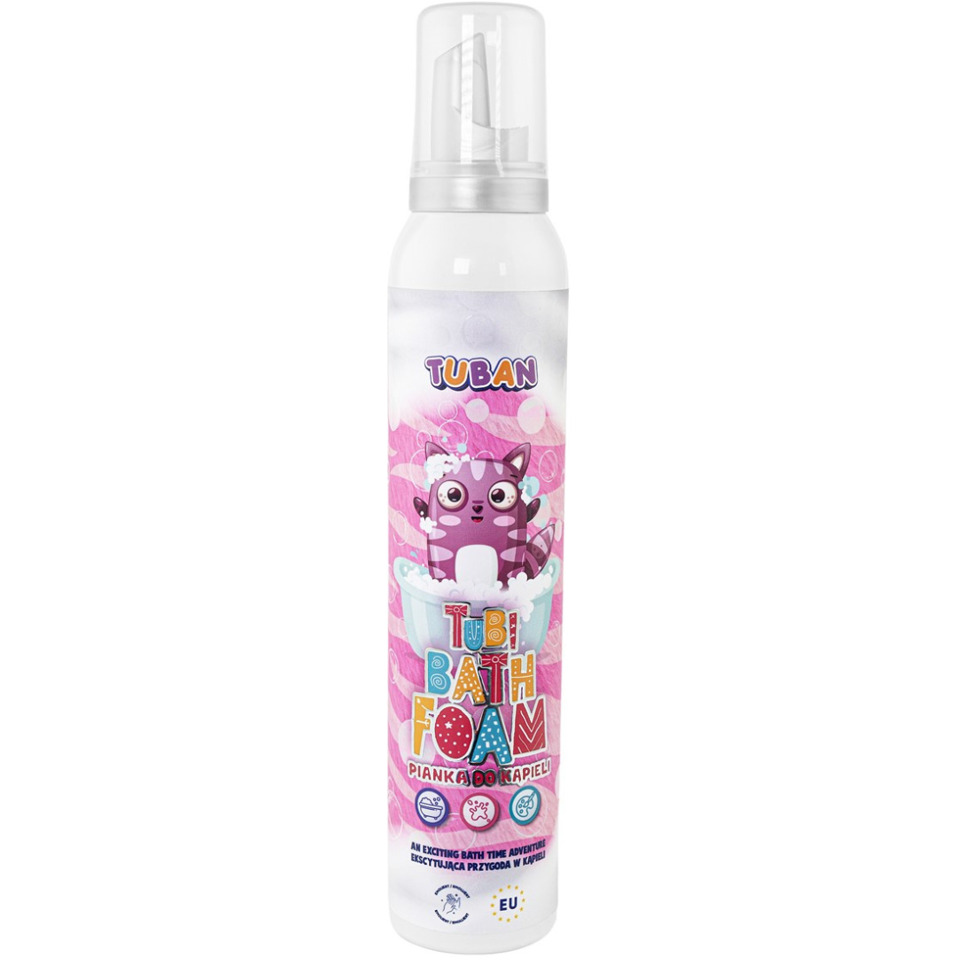 Tuban Tubi Bath Foam | Pink Lily 200 Ml