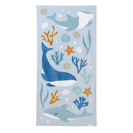 Little Dutch Beach Towel Beach Towel | Ocean Dreams Blue