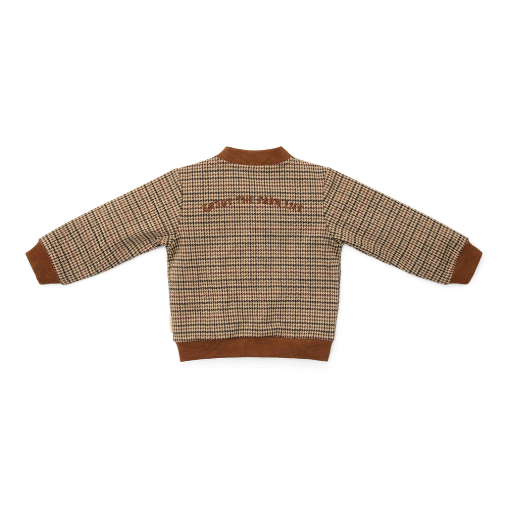 Little Dutch Kleuter Winter Vest Green Check |