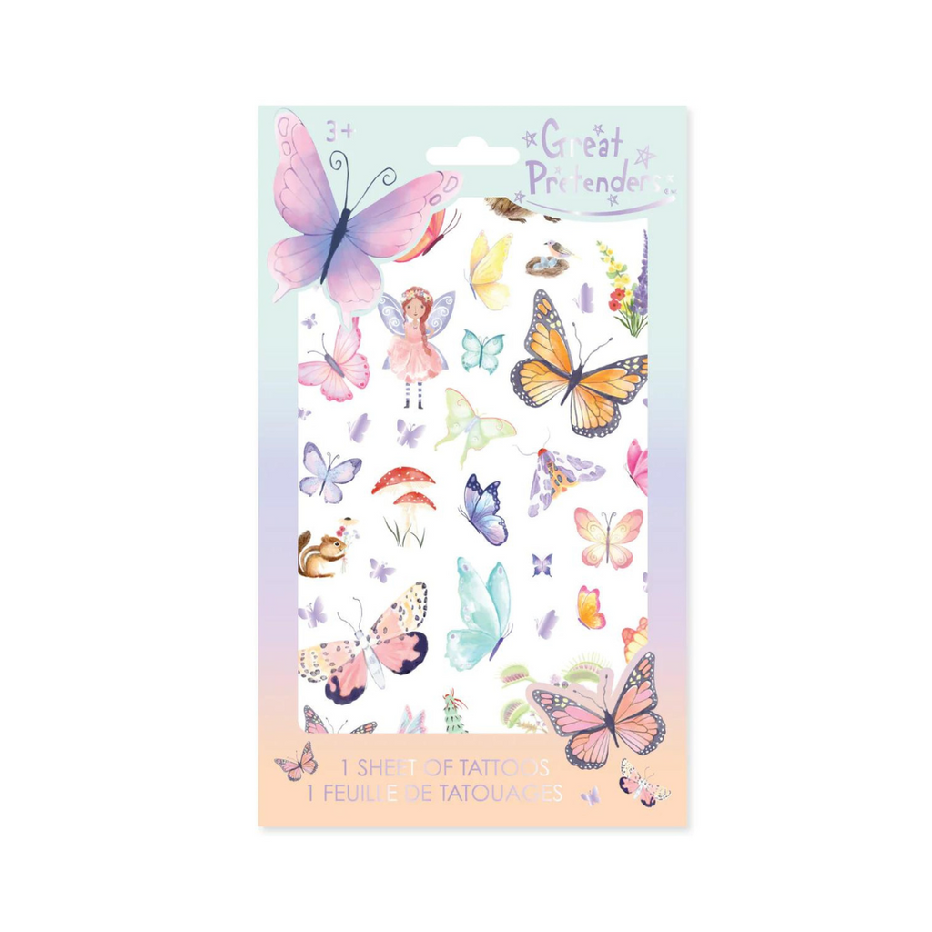 Great Pretenders Butterfly Tattoos 18PCS