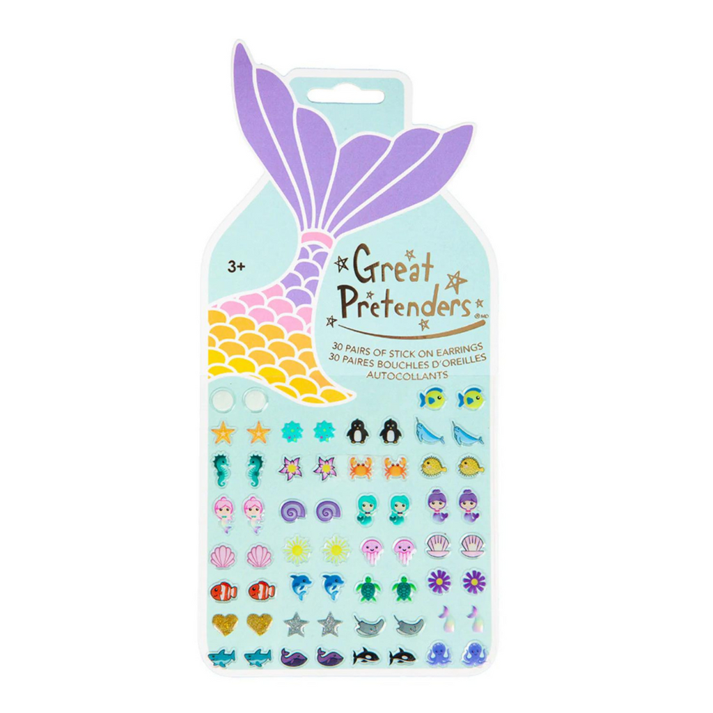 Great Pretenders Mermaid Sticker Earrings | 30pcs