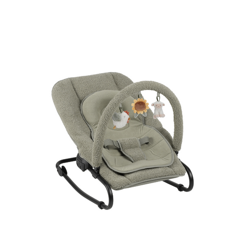 LIttle Dutch rocking chair + toys | Olive green