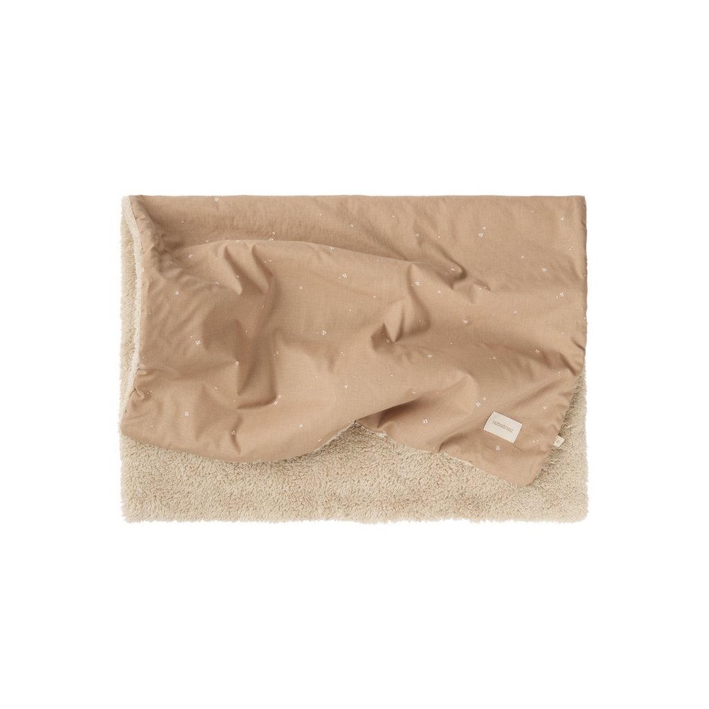 Nobodinoz Stories Winter Newborn Blanket 70x100cm | Blush Little Cherries