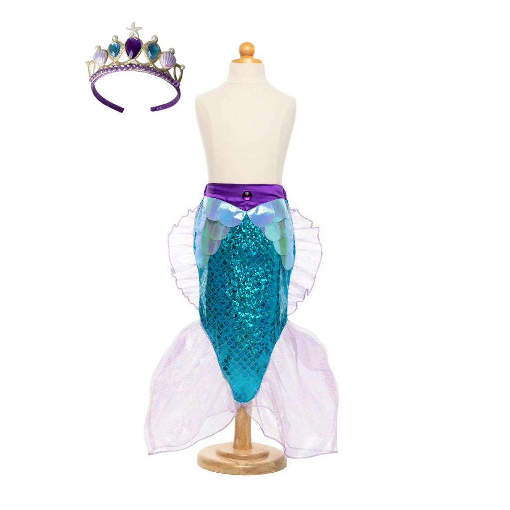 Great Pretenders Mermaid Glimmer skirt set | Lilac 5-6Y