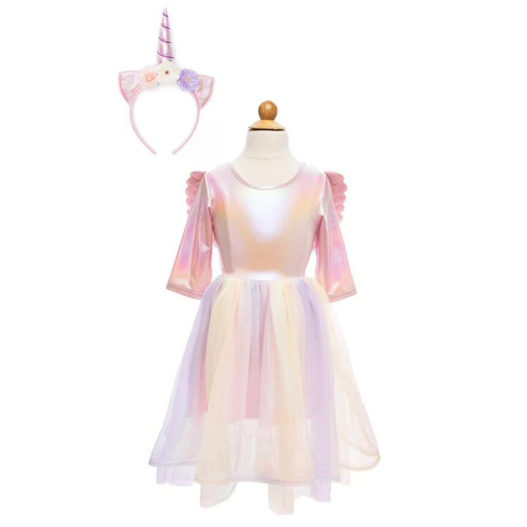 Great Pretenders Alicorn Dress Wings and Hairband | 5-6Y