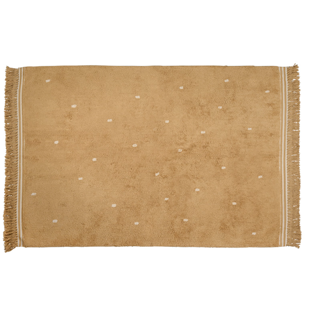 Tapis Petit Carpet 170x120cm | Emily Dot Warm Beige