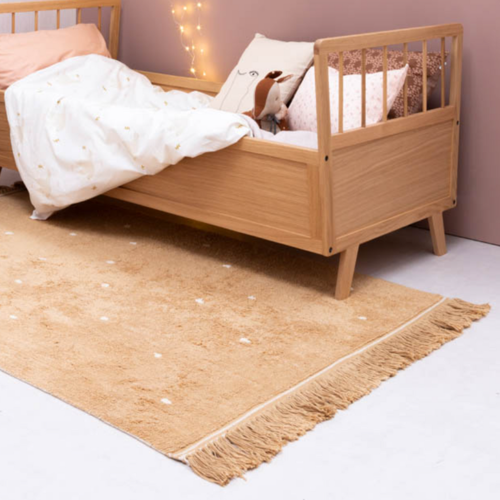 Tapis Petit Carpet 170x120cm | Emily Dot Warm Beige