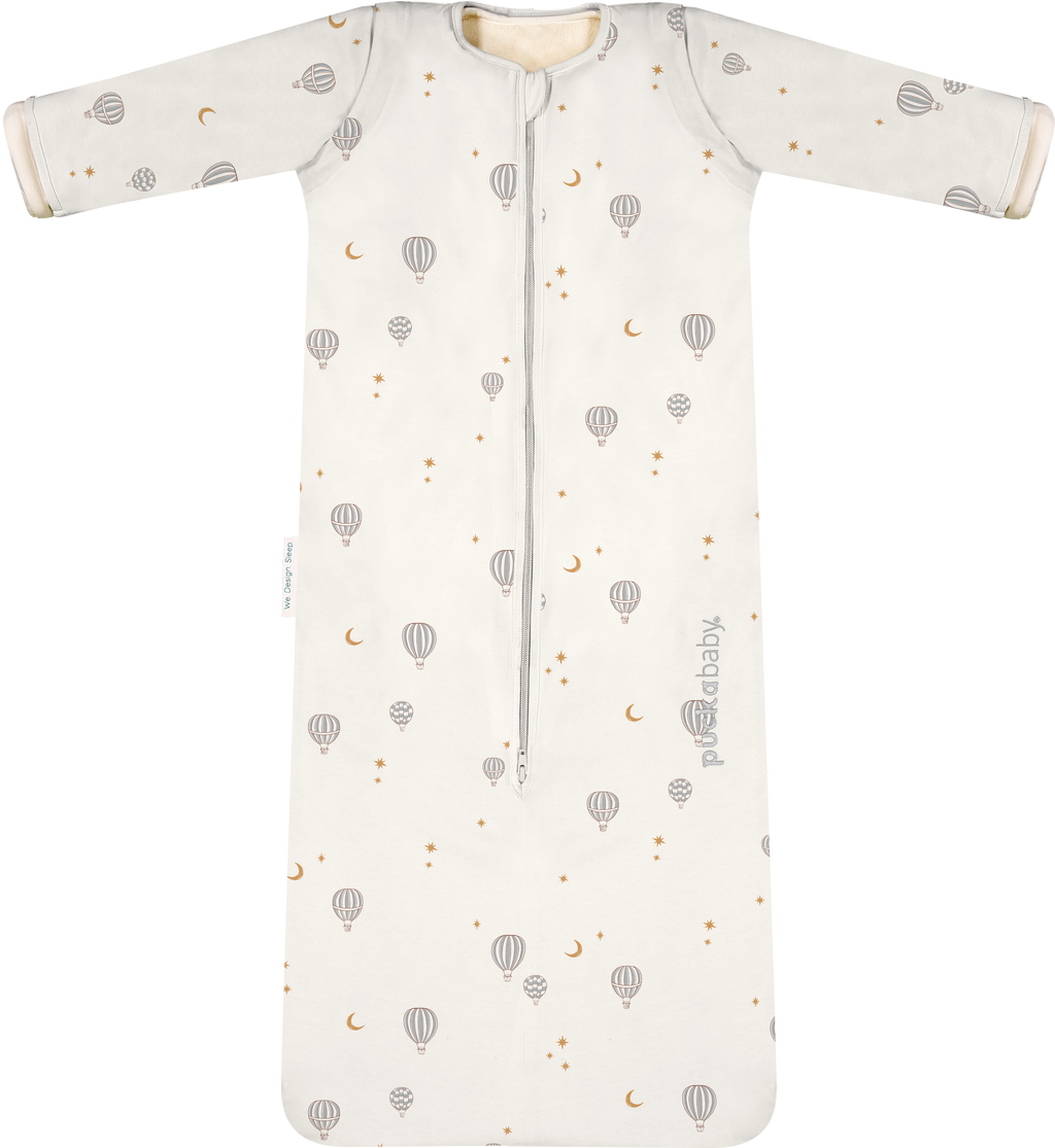 Puckababy Sleeping Bag The Bag 4 Seasons - 6 M/2.5 Y | 100 CM | Balloons