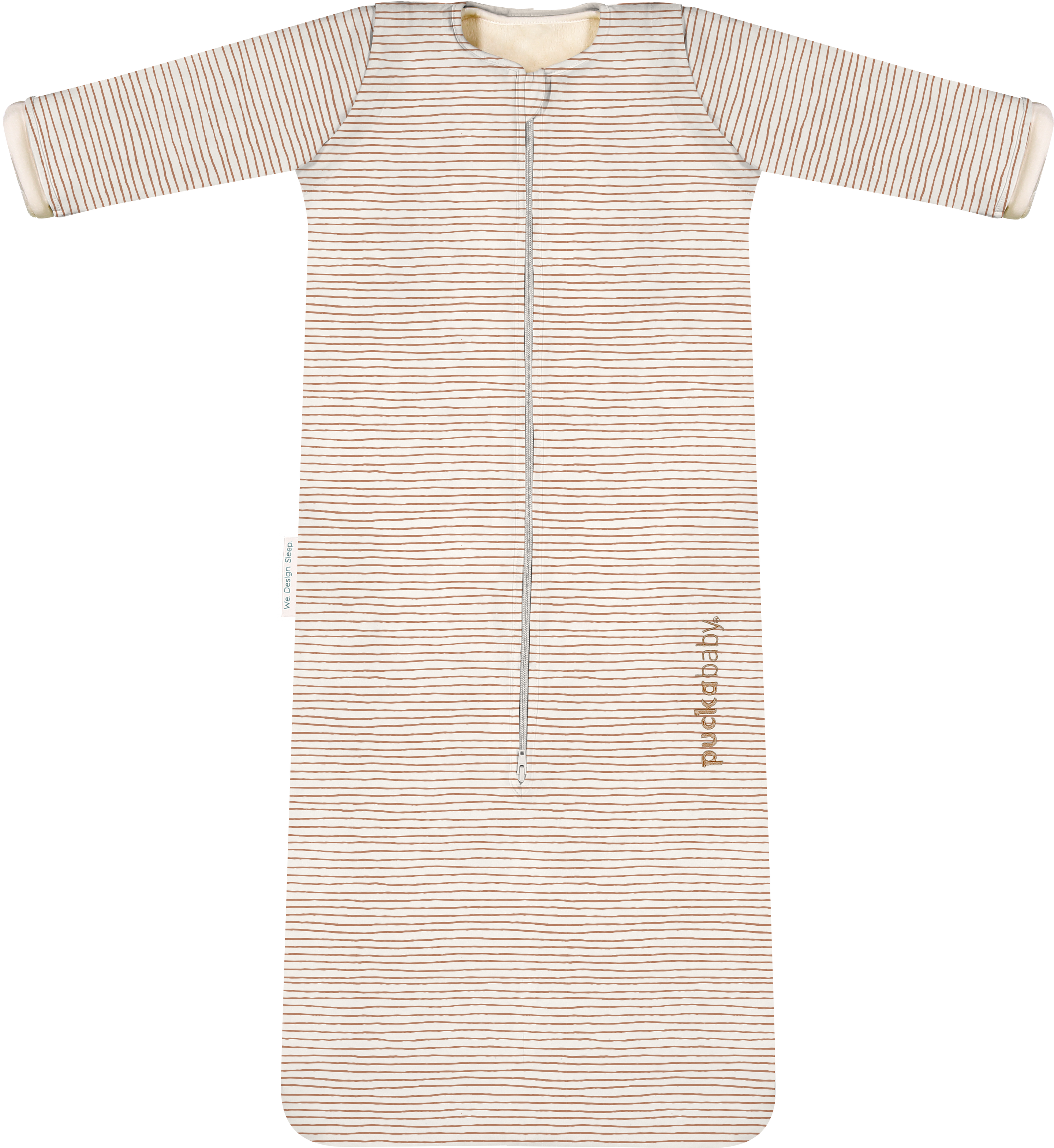 Puckababy Sleeping Bag The Bag 4 Seasons - 6 M/2.5 Y | 100 CM | Hazel stripes