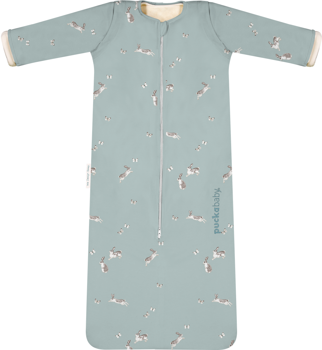 Puckababy Sleeping Bag The Bag 4 Seasons - 6 M/2.5 Y | 100 CM | Bunnies
