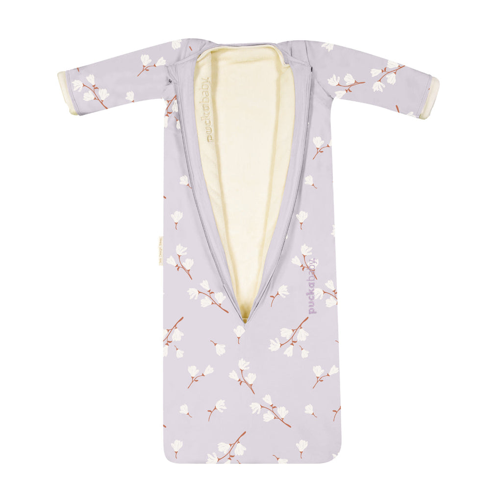 Puckababy Sleeping bag The Bag 4 Seasons - 6M/2,5Y | 100cm | White Magnolia