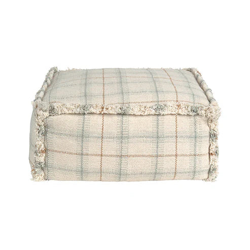 Lorena Canals Pouffe Blue Sage