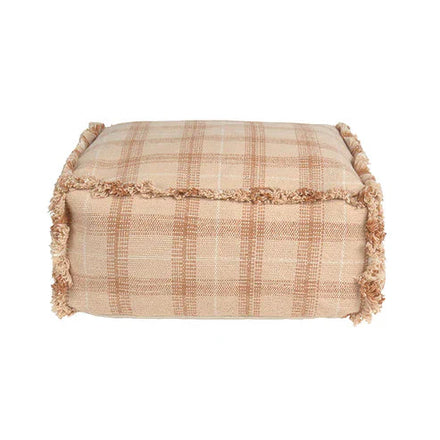 Lorena Canals Pouffe Tartan Rose