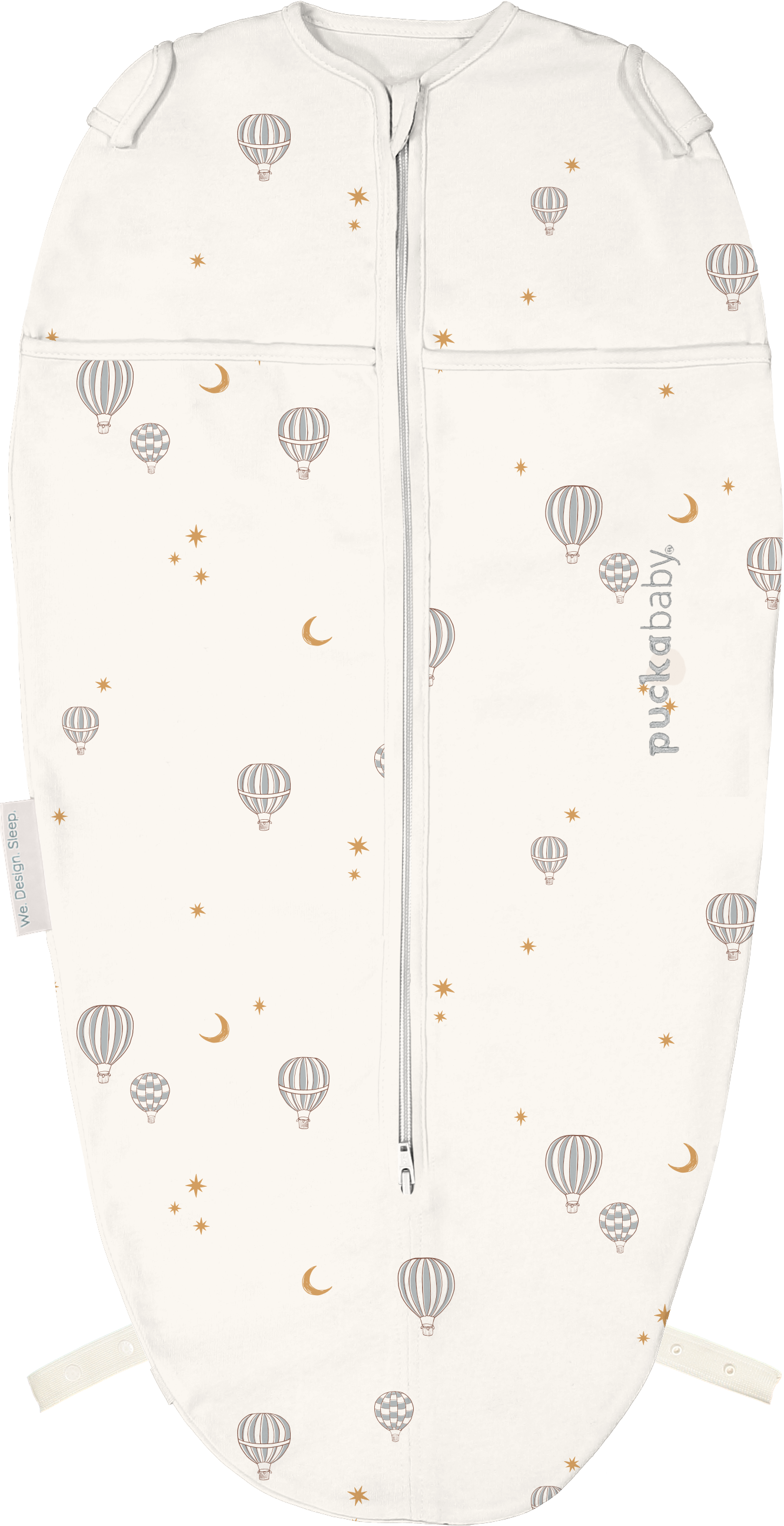 Puckababy Swaddle Sleeping Bag Mini 3/6 M - Cotton | Balloons