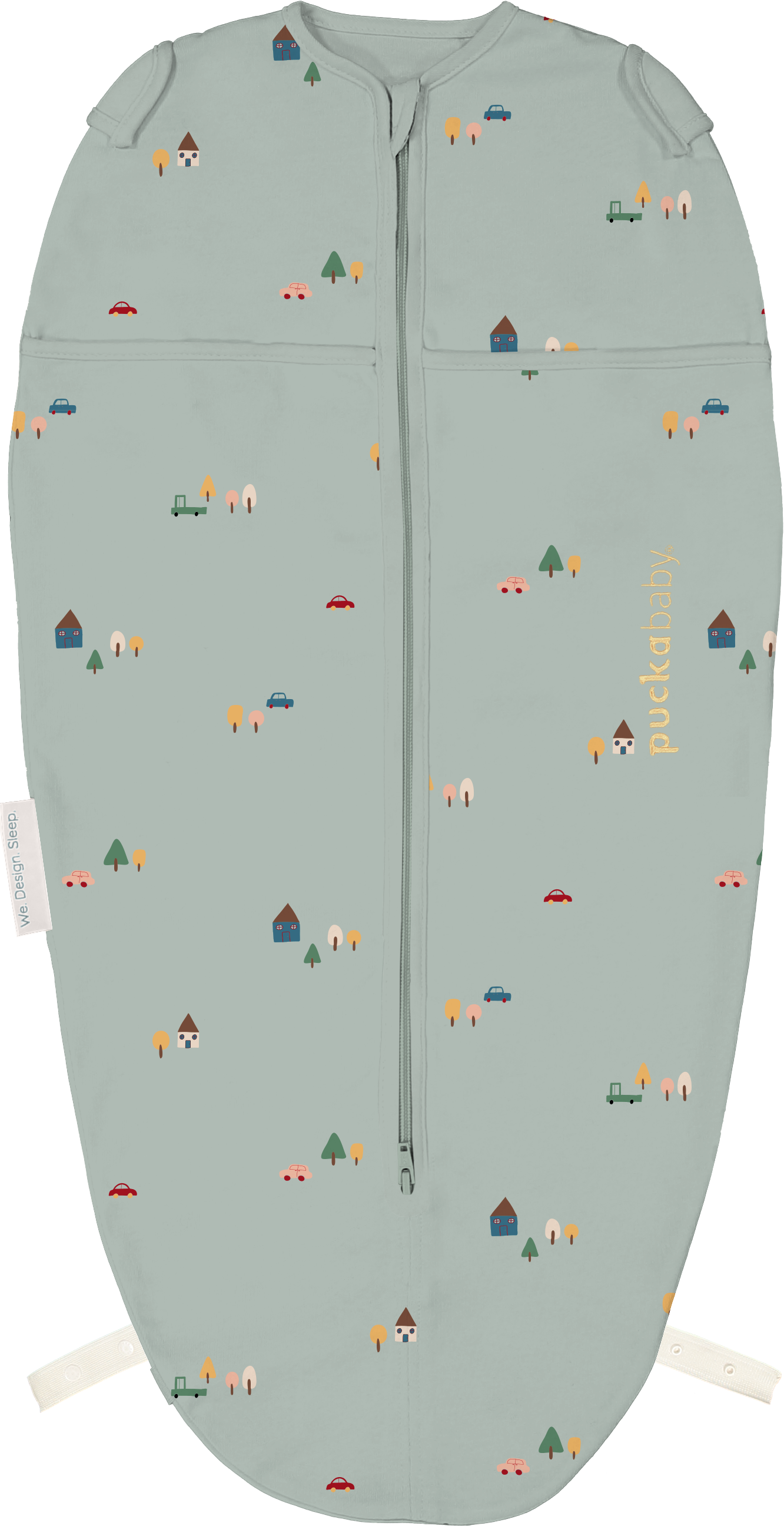 Puckababy Swaddle Sleeping Bag Mini 3/6 M - Cotton | Tiny village
