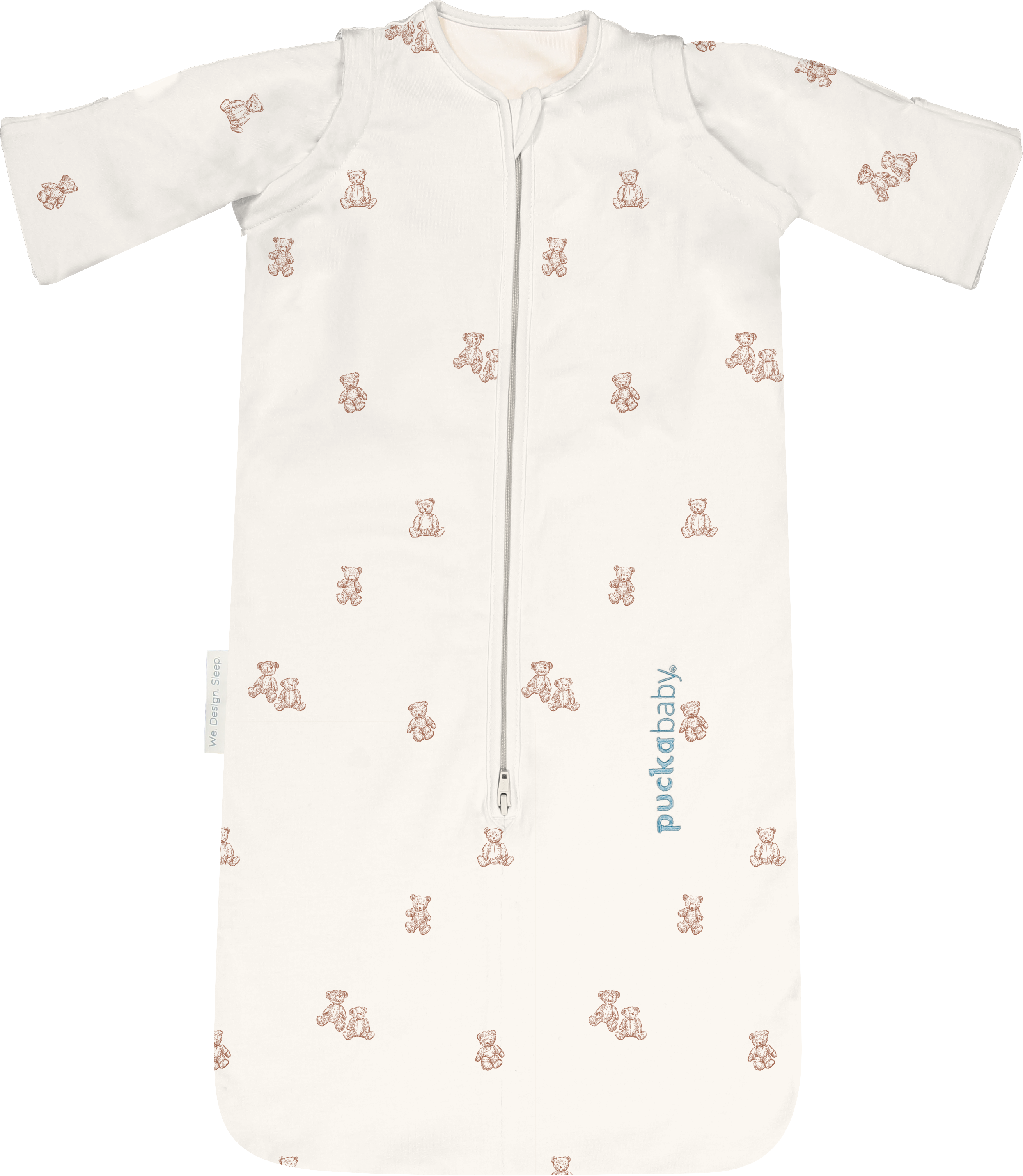 Puckababy Sleeping Bag The Bag Newborn < 6 M | 70 CM - Cotton |  Teddy Bears