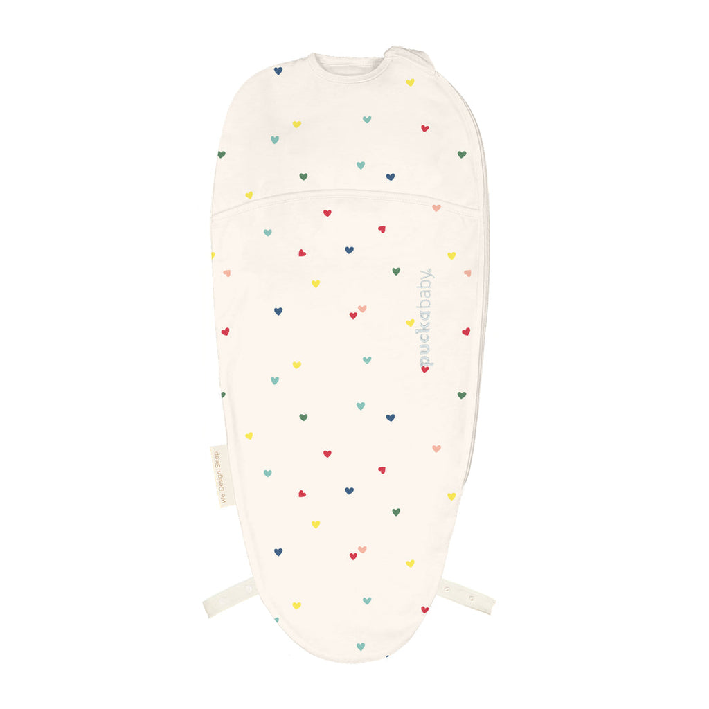 Puckababy Swaters sleeping bag Piep - 0/3M - Cotton | Hearts Confetti