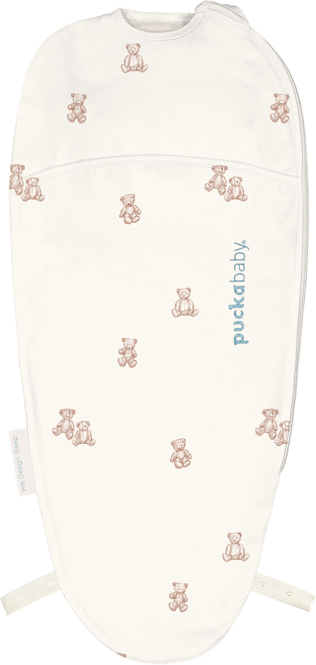 Puckababy Sleeping Bag The Original - Piep - 0/3 M - Cotton | Teddy Bears