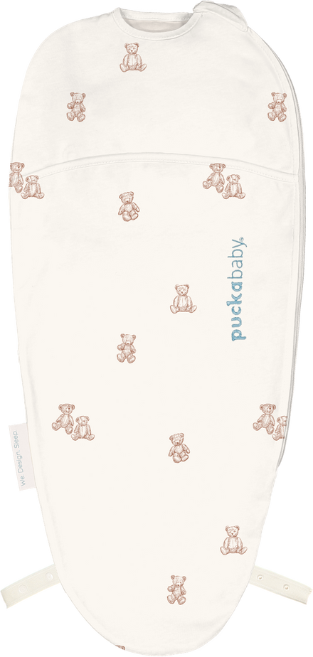 Puckababy Sleeping Bag The Original - Piep - 0/3 M - Cotton | Teddy Bears