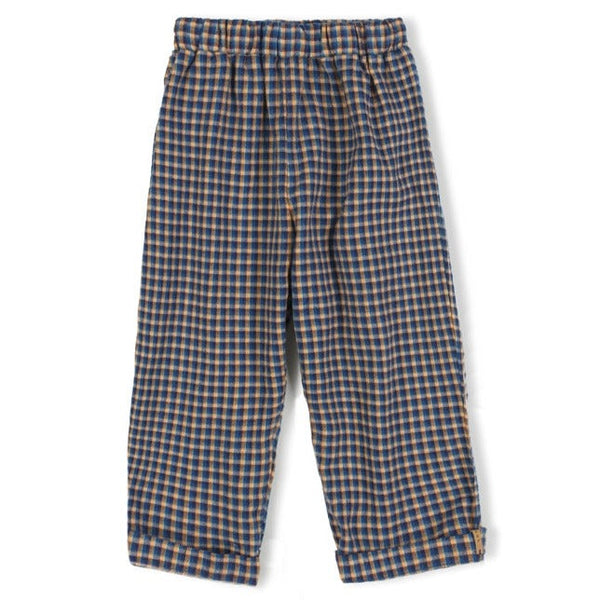 nixnut Stic Pants Indigo Checkered 110 - パンツ/スパッツ
