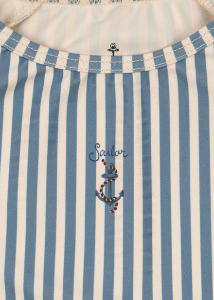 Konges Sløjd Aster Swim T-Shirt Grs | Sailor Stripe