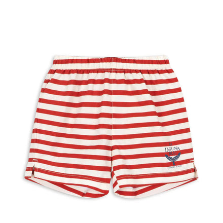 Konges Sløjd Asnou Swim Shorts | Stripe Rouge