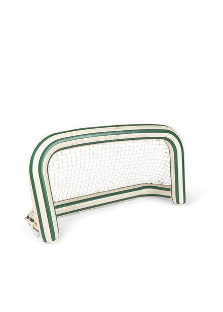 Konges Sløjd Inflatable Goal with Ball | Green Stripe