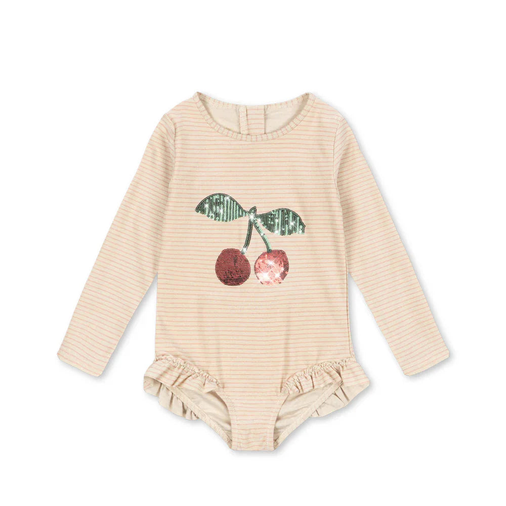 Konges Sløjd Swimsuit Jade | Rose Stripe