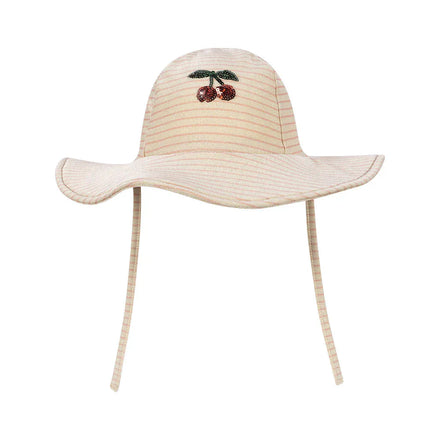 Konges Sløjd Sun Hat Jade | Rose Stripe