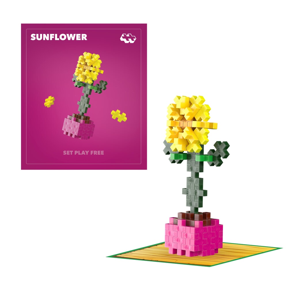 Plus Plus Plant Pack | Sunflower