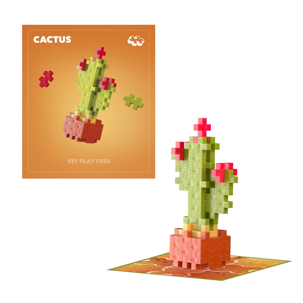 Plus Plus Plant Pack | Cactus