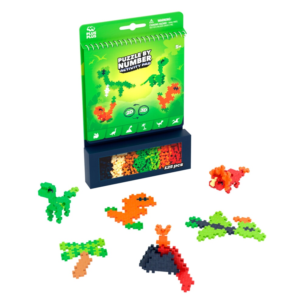 Plus Plus Activity Pad | Dino