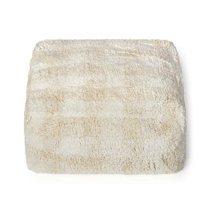 Lorena Canals Pouffe Vichy Ivory