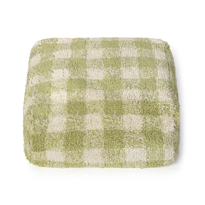 Lorena Canals Pouffe Vichy Matcha