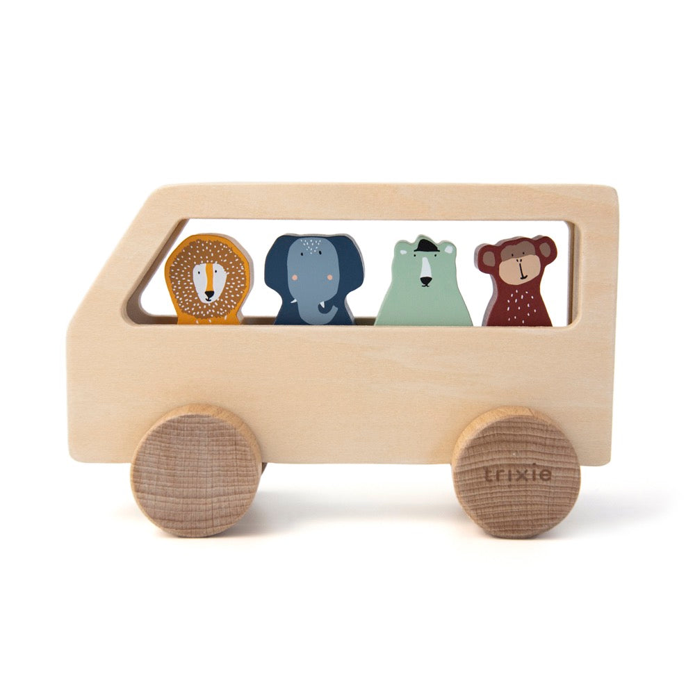 Trixie Wooden Animal Bus